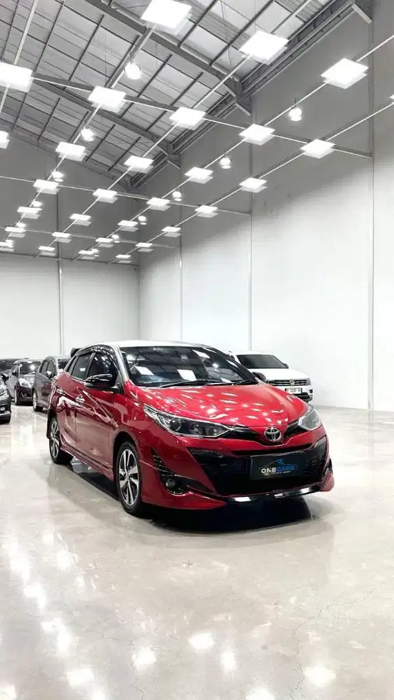 TDP 10jt! Toyota Yaris S TRD AT 2019, Plat S, KM 53rb, Pajak Panjang