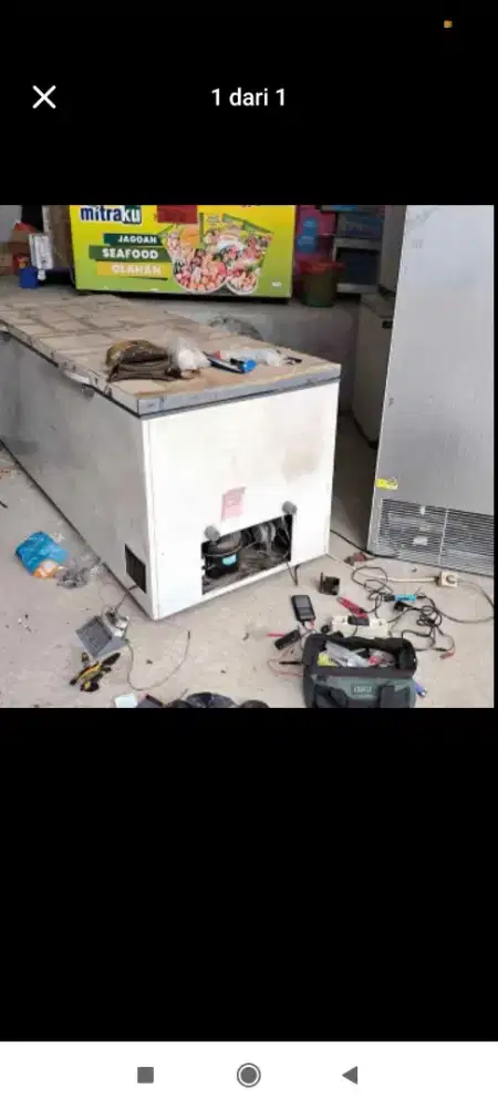 Kulkas,showcase,frezer,m.cuci dan ac (service panggilan)
