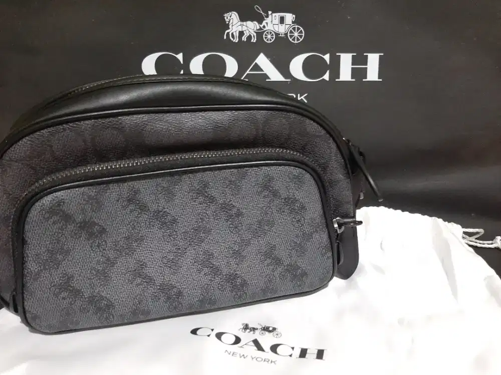 Jual Waistbag pria merk coach