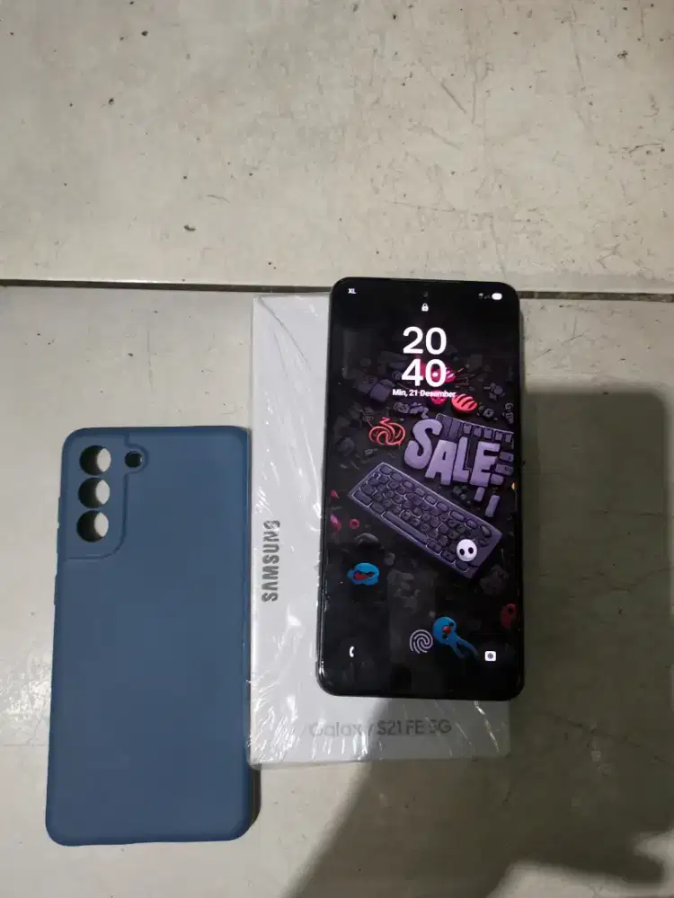 Samsung s21 fe (5G) 8/256gb fullset bisa tt