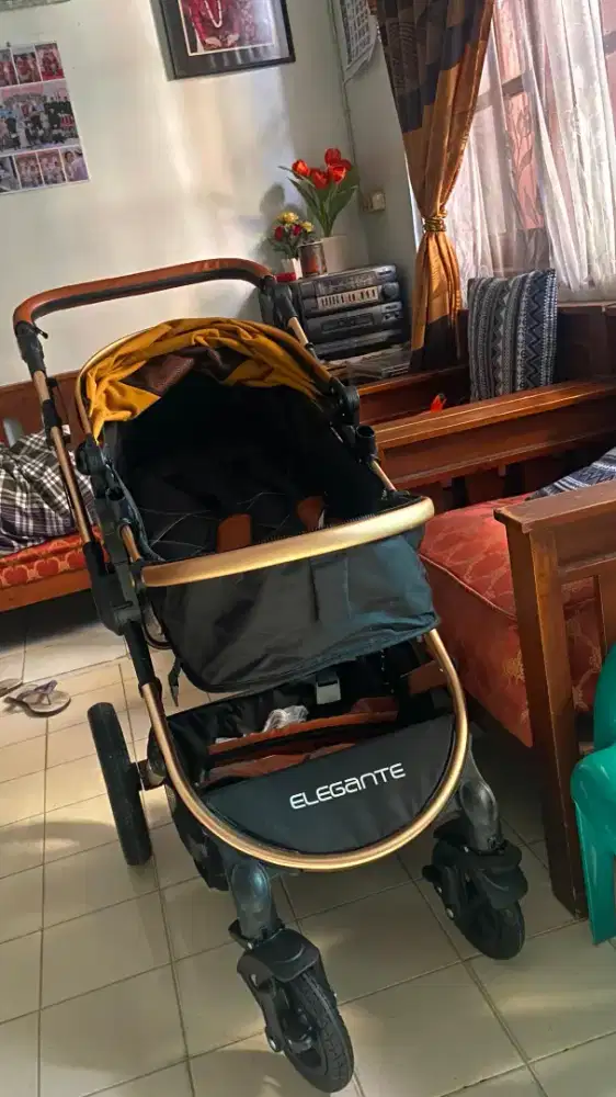 Jual Cepat!!! Stroller Pliko Elegante Second Kondisi 99%