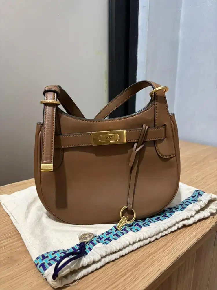 Tas Tory Burch Lee Radzwill Small Leather Crossbody