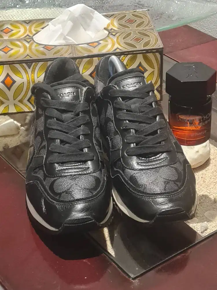 Sepatu - COACH - Cowok - Sneakers - Sultan - Original - Mulus