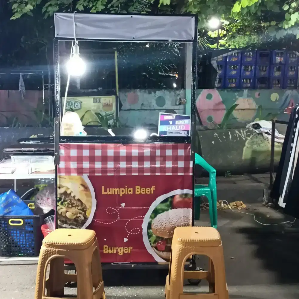 Dijual Cepat Booth Lipat modifan