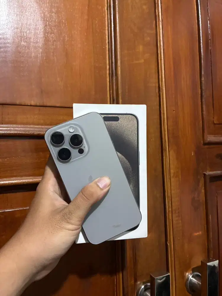 Iphone 15 pro 256gb ibox natural titanium
