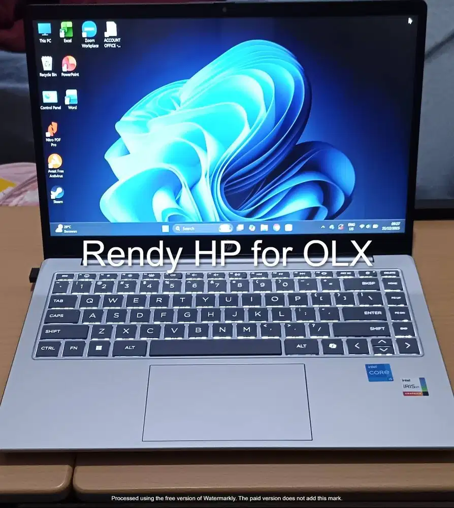 Laptop HP 14 i5 Gen 13 | RAM 16GB | SSD | Second +/- 3 bulan pemakaian