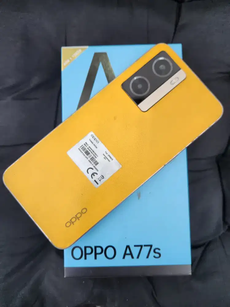 oppo A77s 8/128gb garansi resmi minus dikit