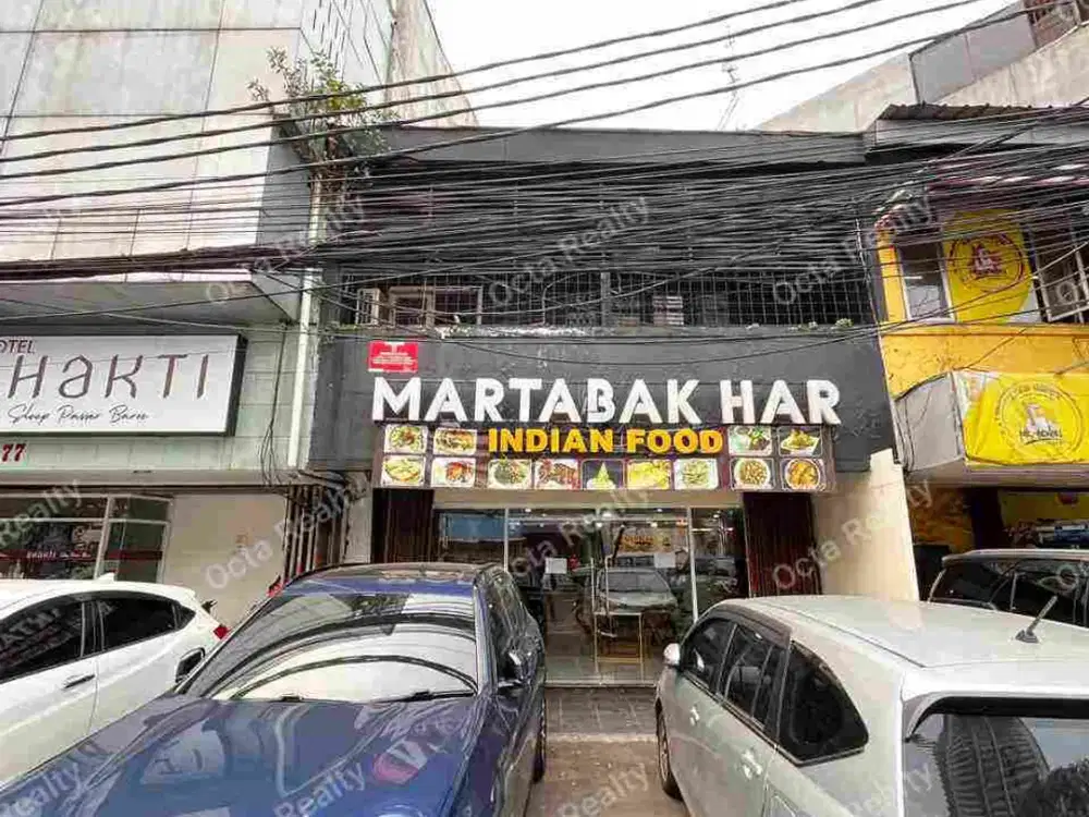 Di Jual Ruko 3 Lantai di Pasar Baru Jakarta Pusat - Lokasi Premium