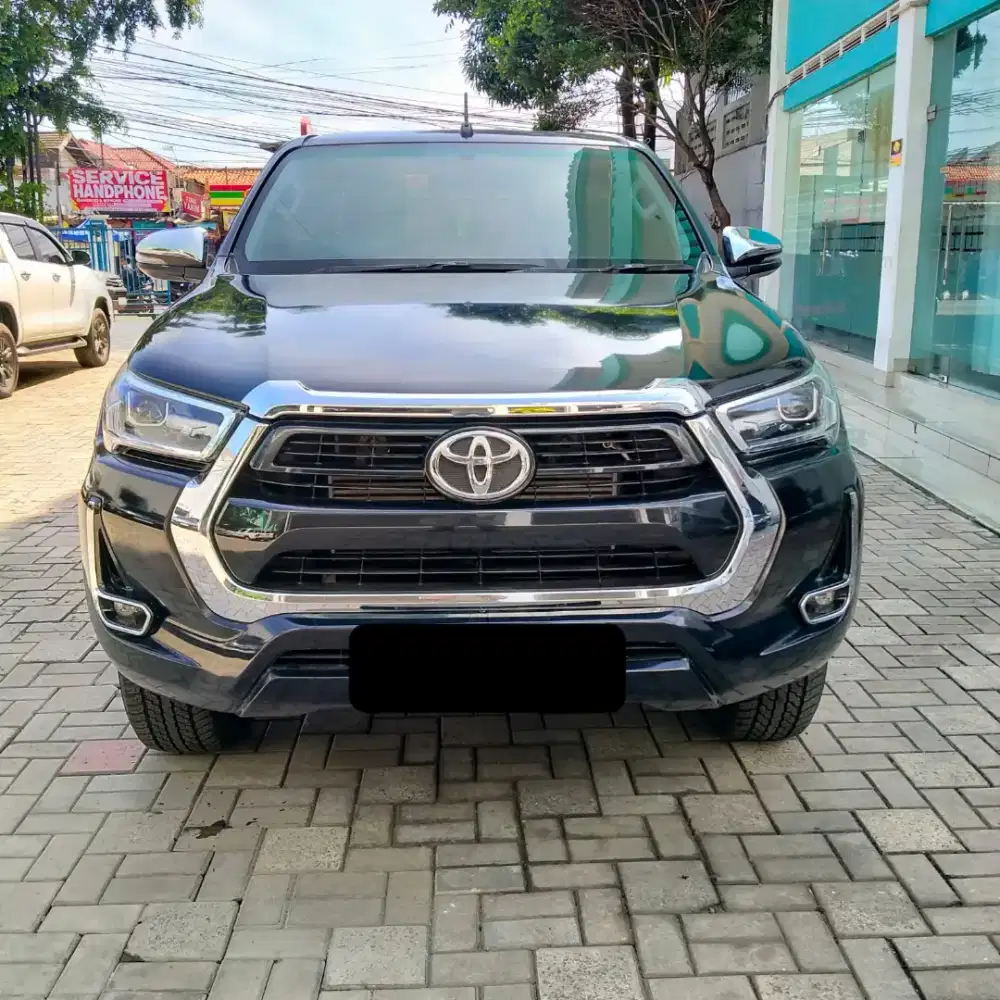 TOYOTA HILUX DC 2.4V A/T AUTOMATIC 2021 KM 51RB NOPOL B TERAWATBAIK