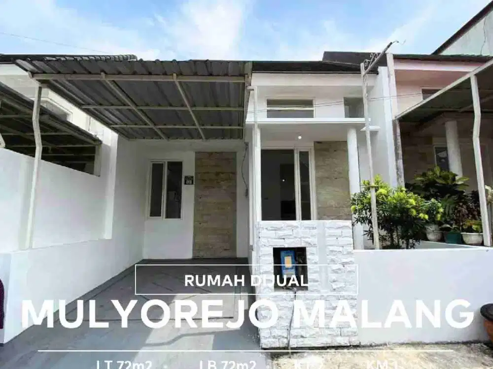 Rumah Dijual Kota Malang Luas 72 m2 Harga Nego