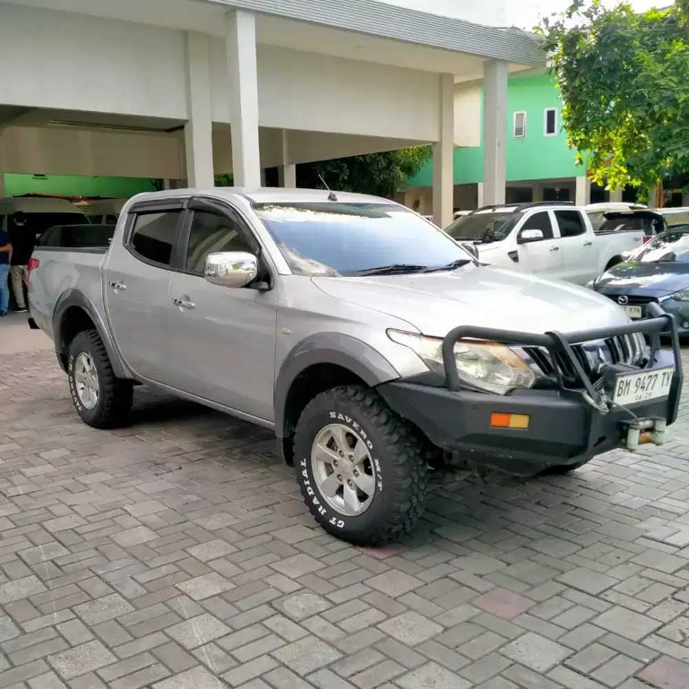 MITSUBISHI TRITON DC 2.5L GLS 4X4 M/T 2018 SILVER TGN1 WINCH ORIGINAL