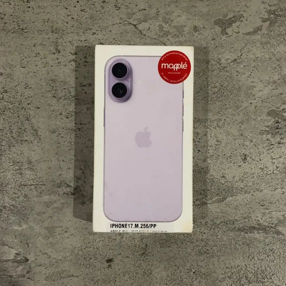 (JUAL CEPAT) IPHONE 17 256GB RESMI DIGIMAP GRS OK 2026