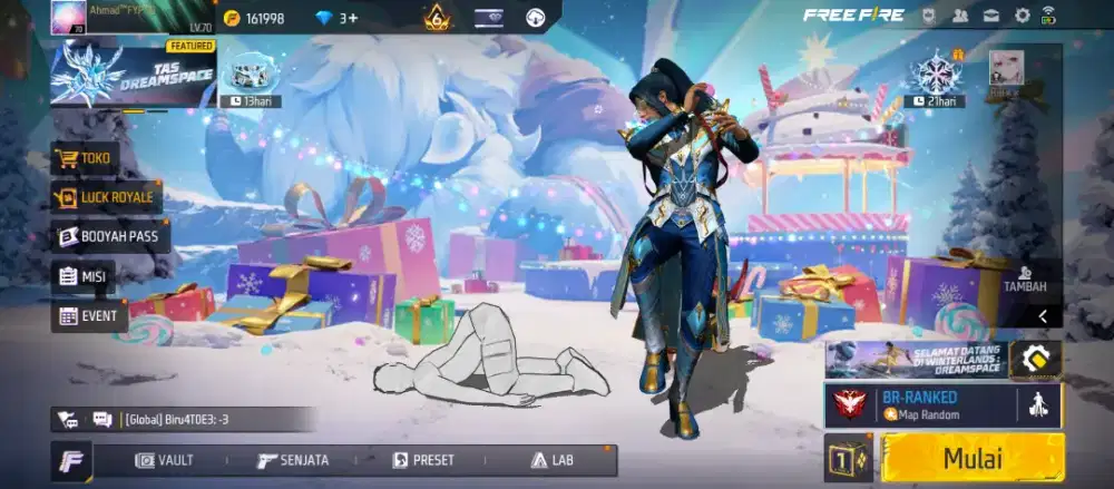 Akun games ep ep FF  lok Teluknaga