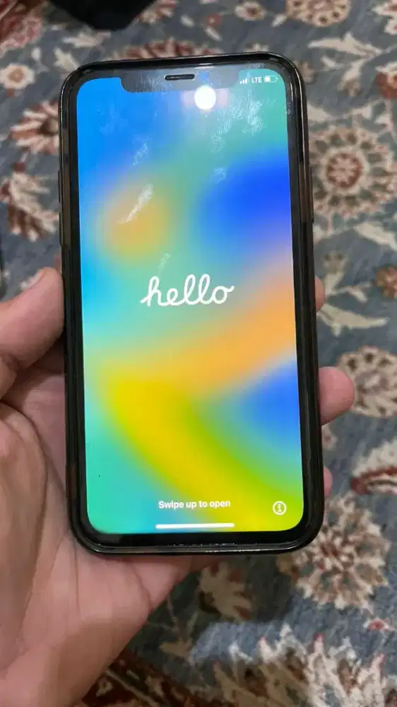 iPhone x 64 gb warna hitam