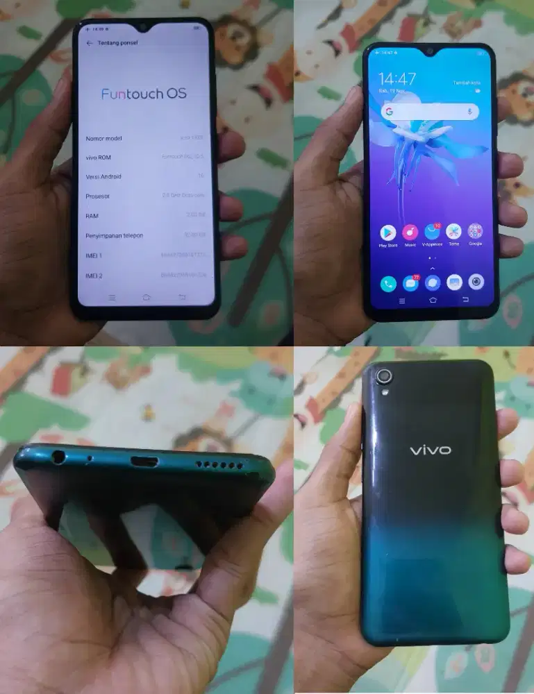 Vivo y1s batangan baca deskripsi nego g usah chat