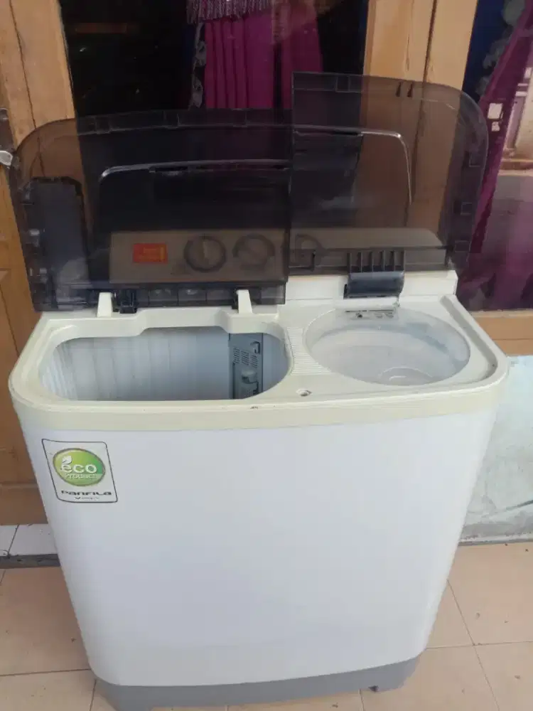 Jual mesin cuci panfila 9kg bagus,mulus normal tidak ada kendala