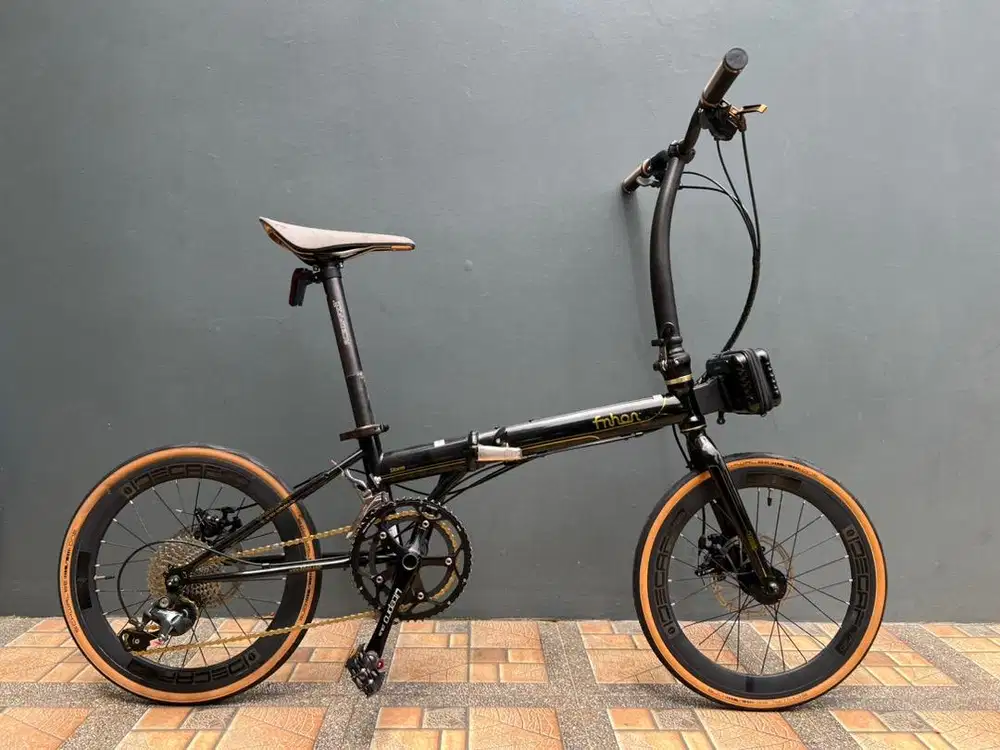 FS : Sepeda Fnhon Storm Black Gold Edition Full Set