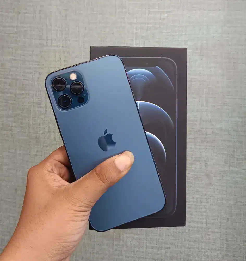 iPhone 12 Pro 256 GB Ex iBox Original Lengkap Fullset Mulus