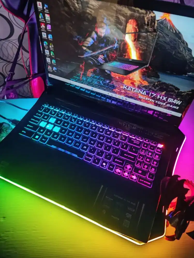 Laptop Gaming MSI KATANA Core i7 NVIDIA RTX 5060 RAM 512Gb FULLSET