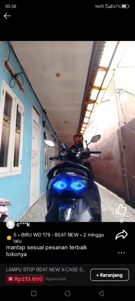 stoplamp running x case beat deluxe gen 1