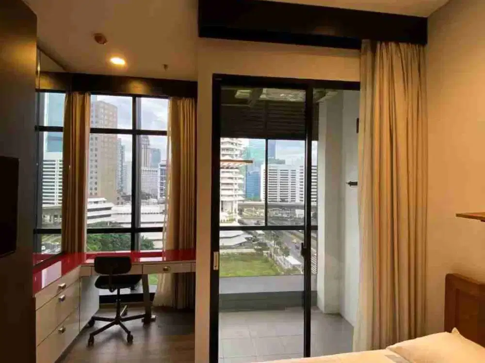 Disewakan Apartment Sudirman Suites 1BR 1BT fully furnished siap huni