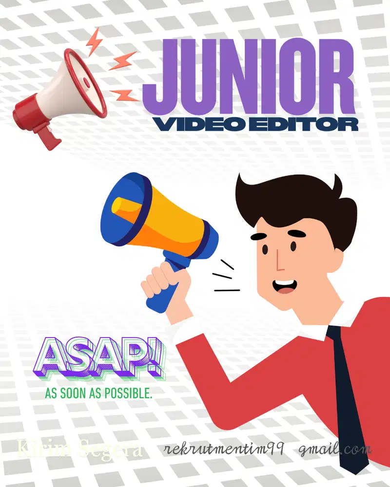 Dicari Short Video Editor