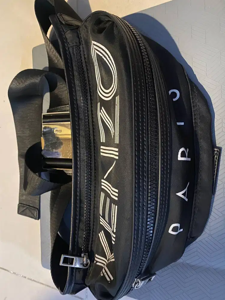 Kenzo Paris Black Waistbag / Tas Branded Original
