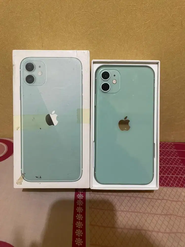 Iphone 11 128gb green baecukai