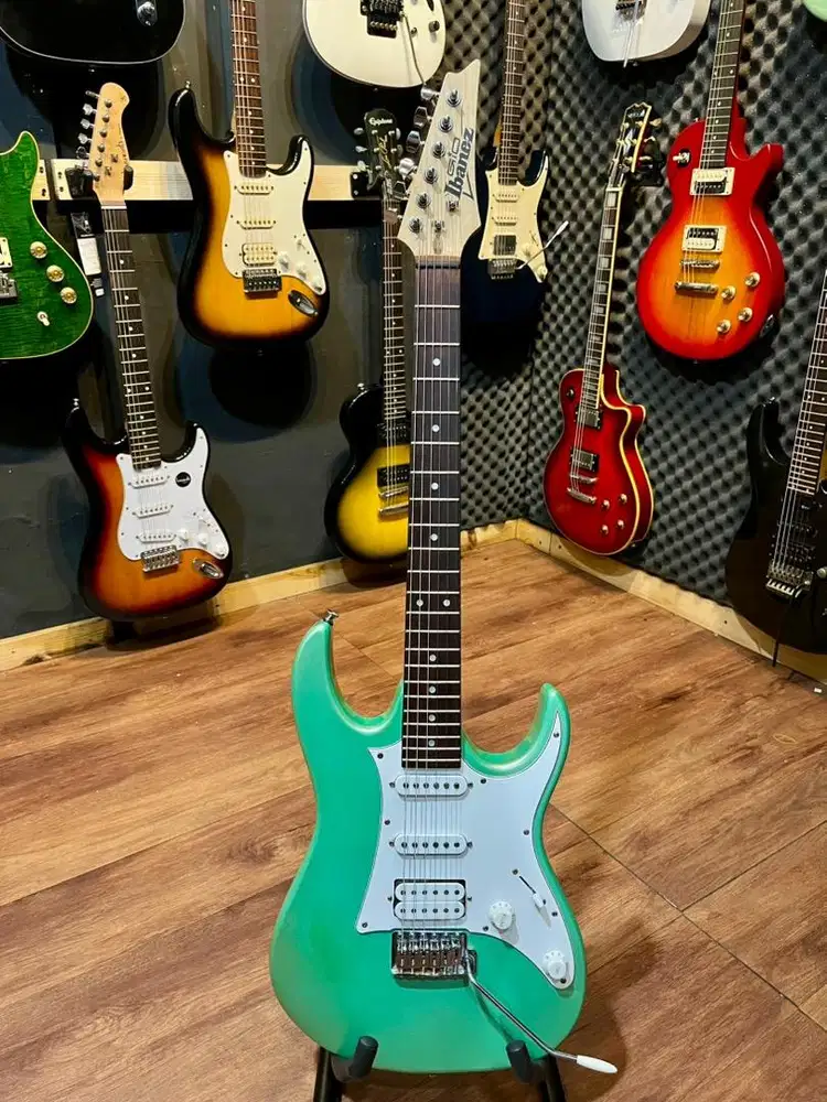Ibanez GRX40 GIO, Metallic Light Green  Made In China Tahun 2019