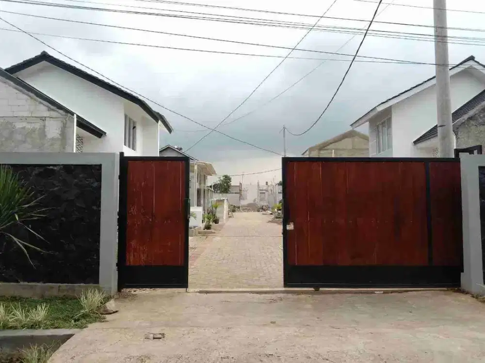 Rumah minimalis skema syariah siap huni dekat toll Bekasi timur