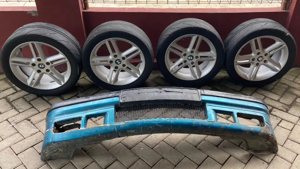 Bemper depan e36 mtech part number + velg momo arraw r17