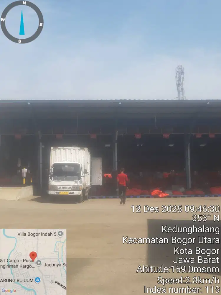 Driver Paket area bogor dan Sekitarnya