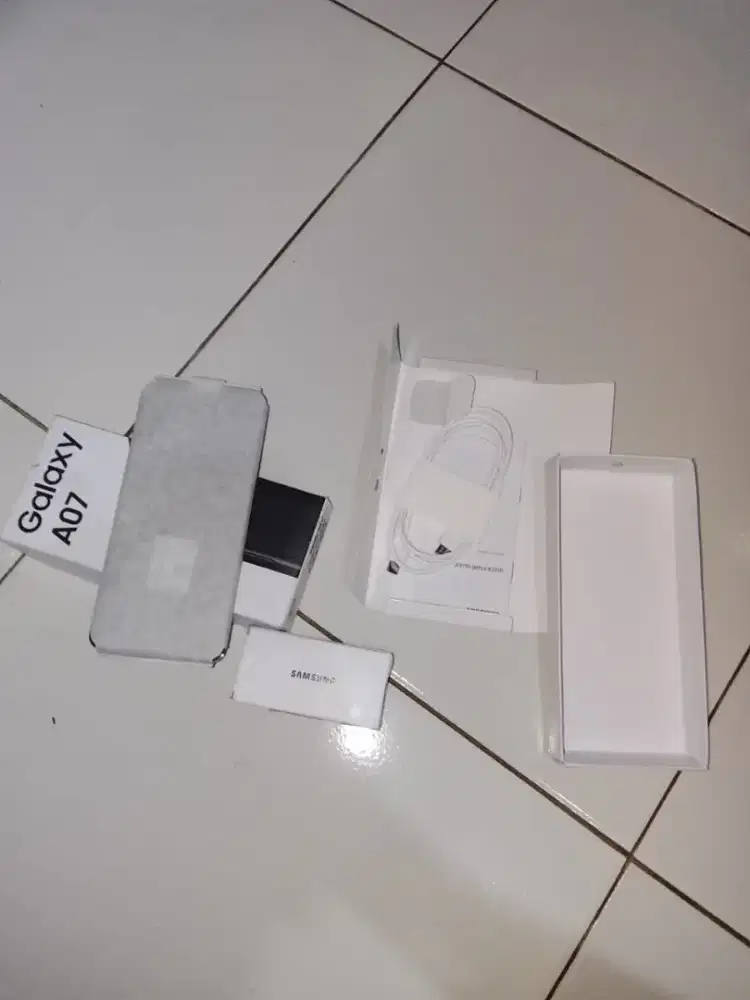 samsung A07 mulus belom permah di pake