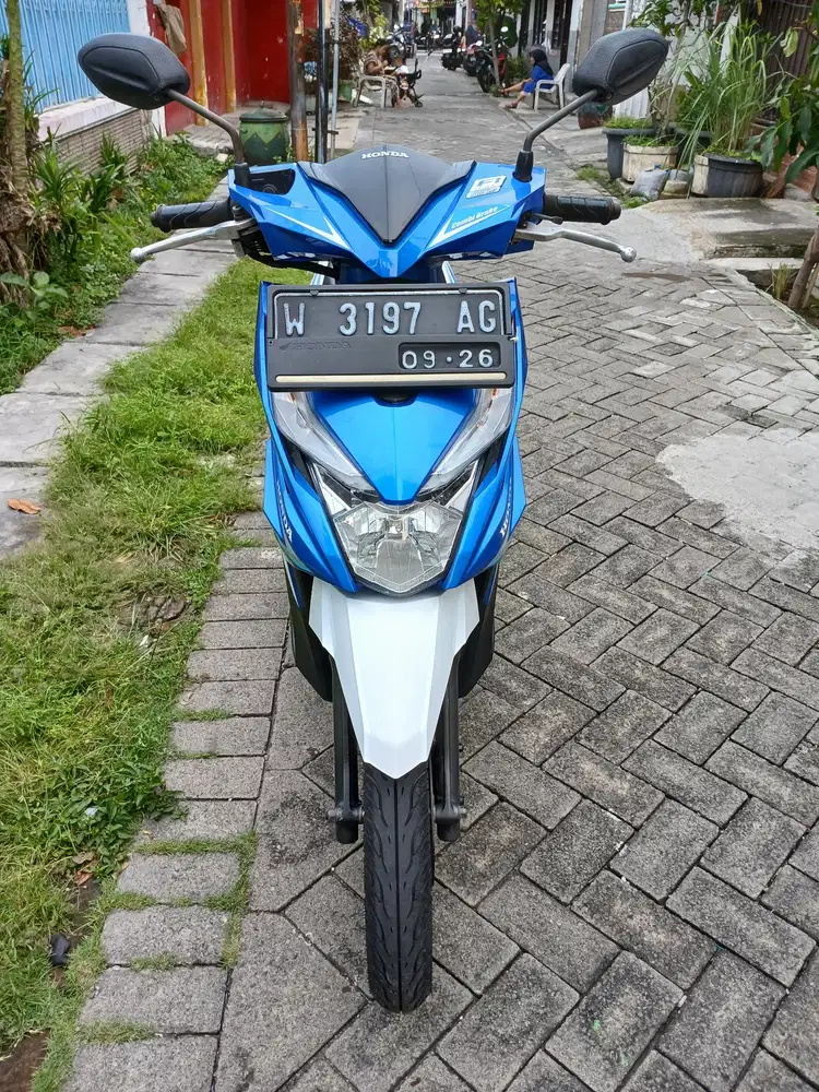 Beat iss 2016 mm 42 rb plat w gresik istimewa siap pakai