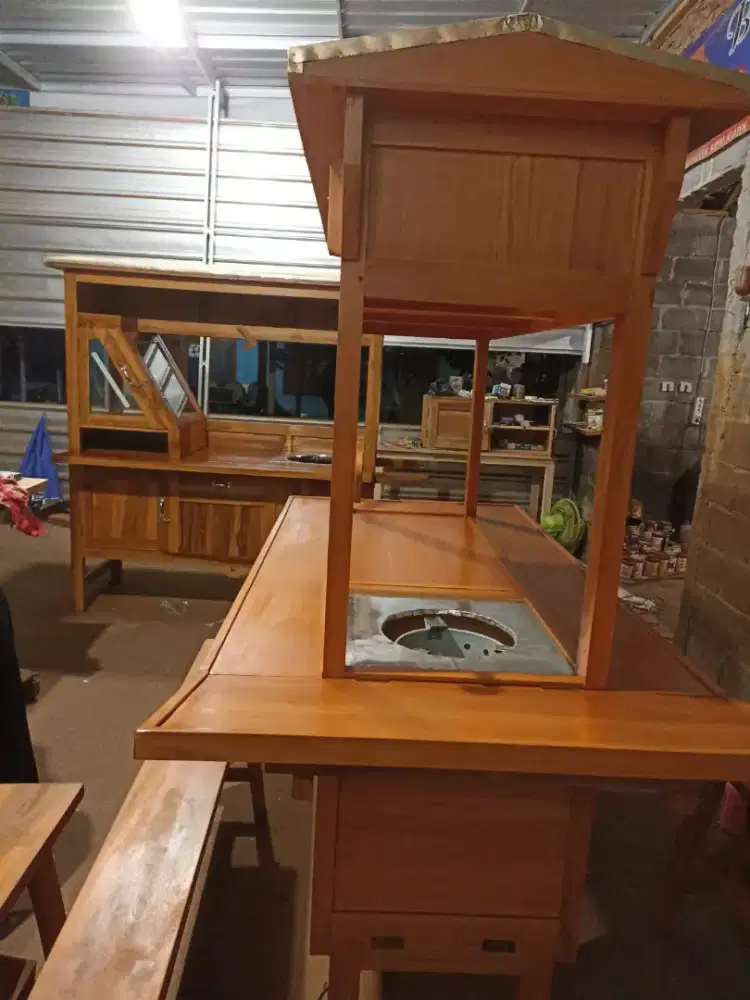 Gerobak Angkringan jg Melayani Pesanan Grobak Bakso Mie Bubur Sate dlL