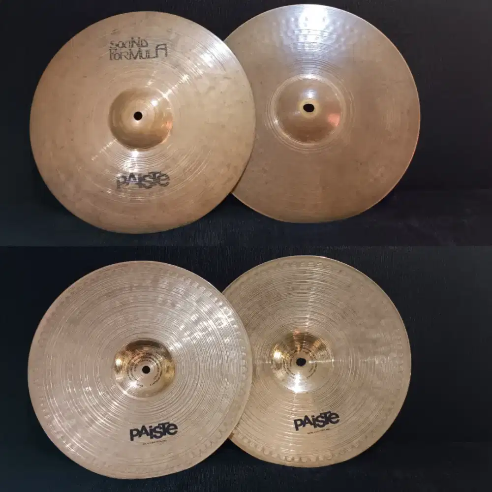 Cymbal Hi-hat 14 PAISTE SOUND FORMULA 
MADE IN SWITZERLAND