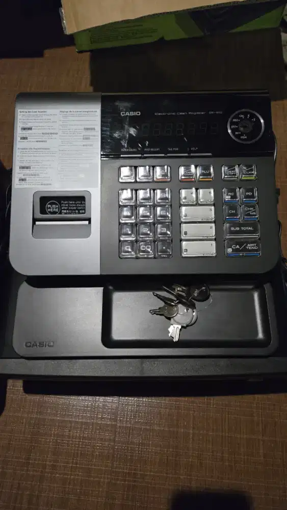 Mesin kasir Casio se s10