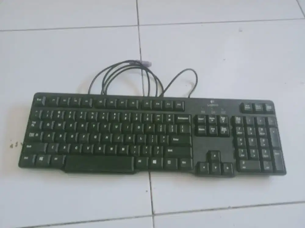 Keyboard komputer PC logitec
