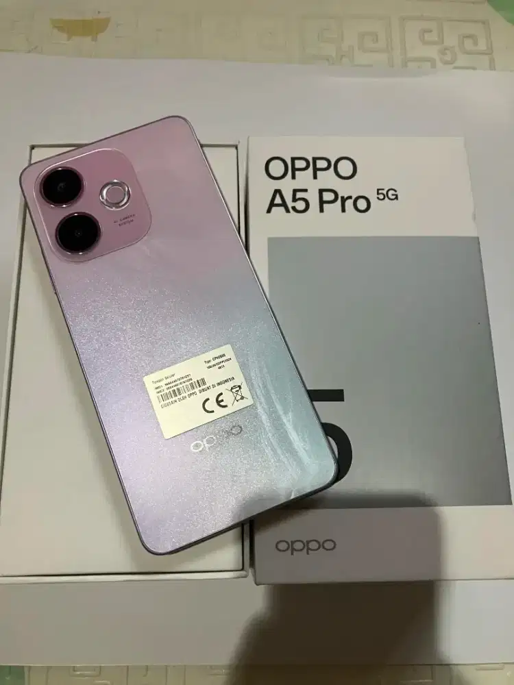 Oppo A5 Pro 8/256 5G Mulus Fullset