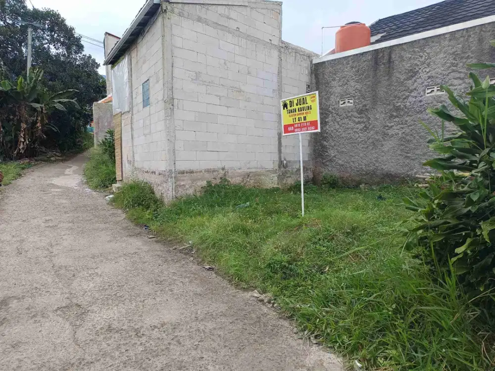 Tanah kavling dekat tol cileunyi