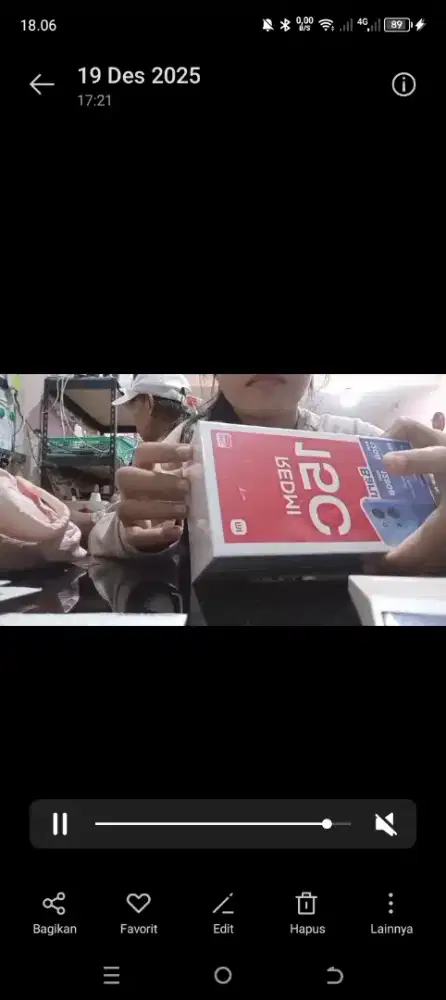 Jual cepat hp baru tersegel Redmi 15 c