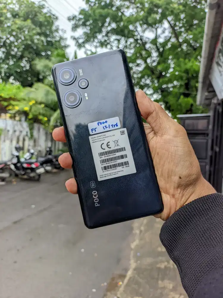 Xiaomi poco F5 5G ram 12/256GB lengkap normal lancar normal