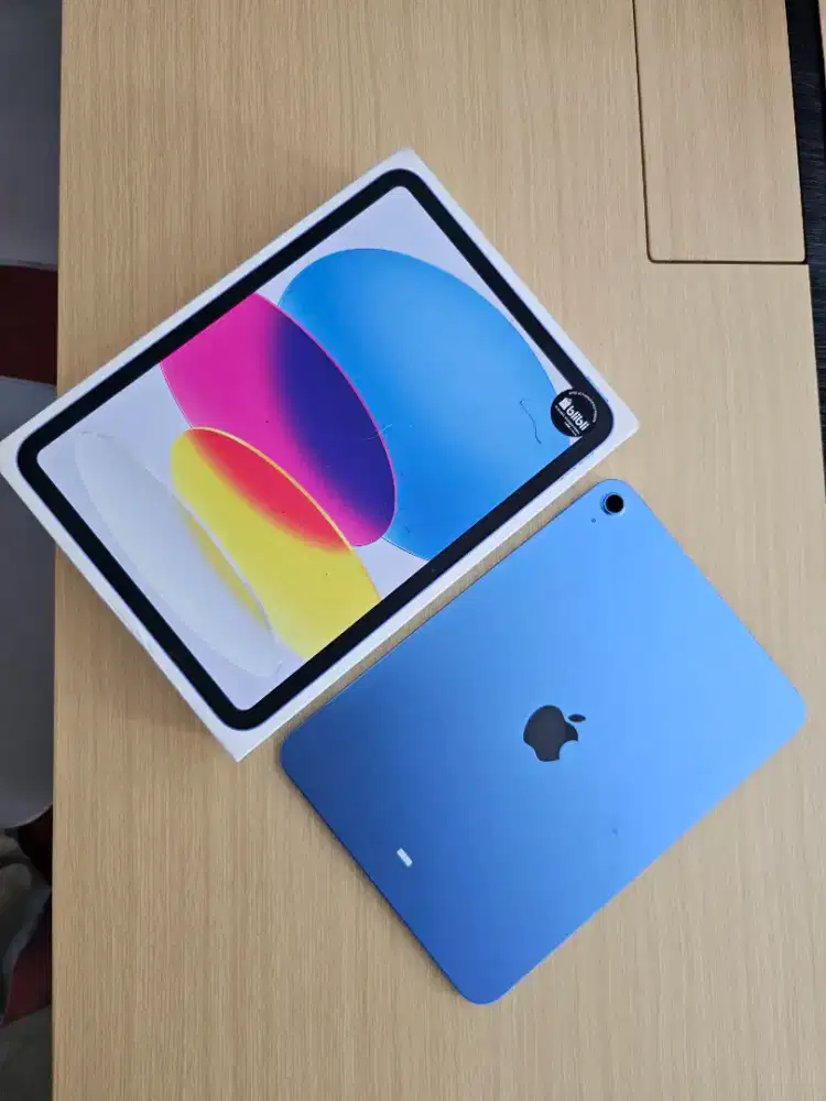 Ipad Gen 11 128GB iBox Resmi super Like new BH 100% garansi panjang