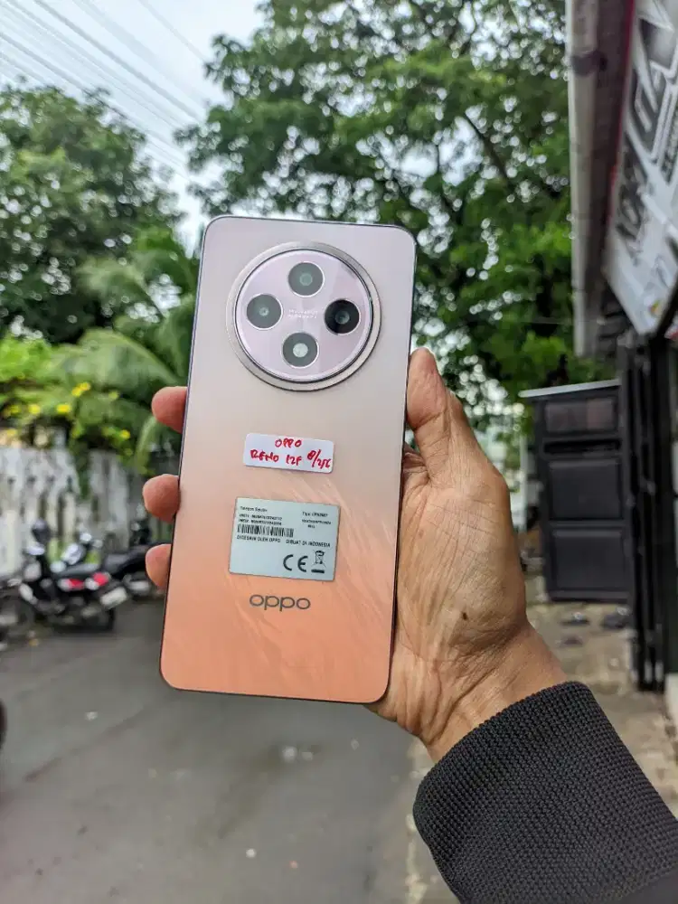 Oppo reno 12F 4G ram 8/256GB lengkap normal mulus no mines