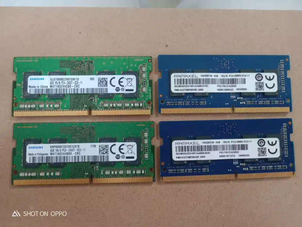 Jual Ram Laptop 4GB DDR4 CABUTAN LAPTOP