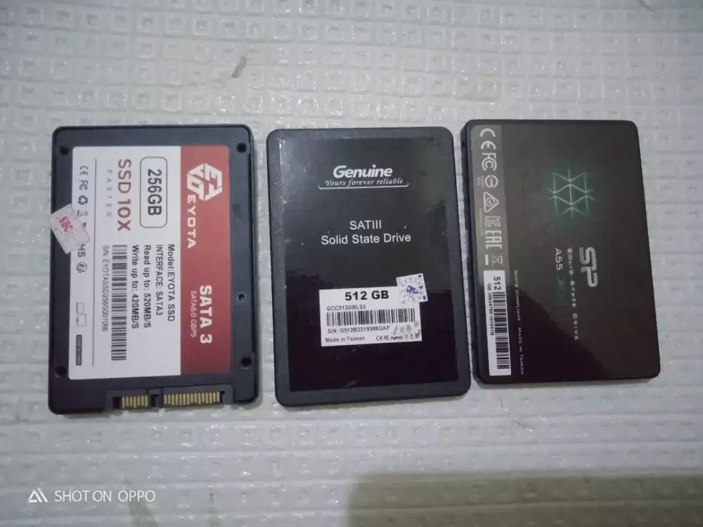 JUAL SSD 512GB SATA SECOND NORMAL LANCAR JAYA
