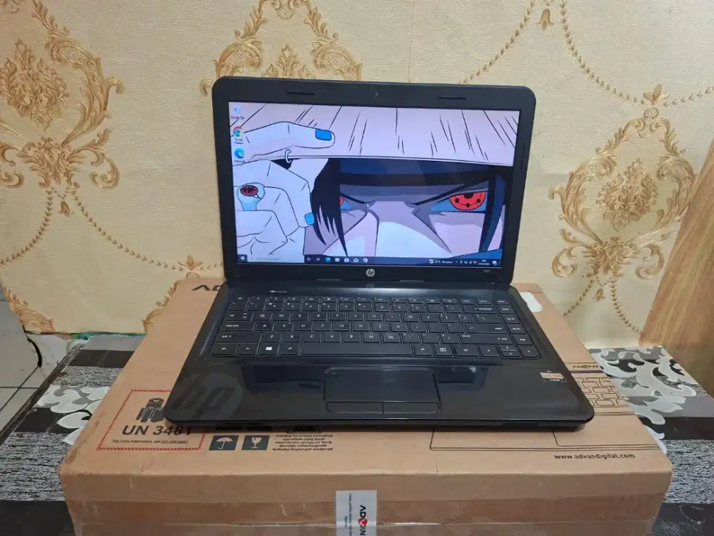 Laptop HP 1000 Udah Siap Pake aja -Pemakaian wajar -HDD 500GB -4GB