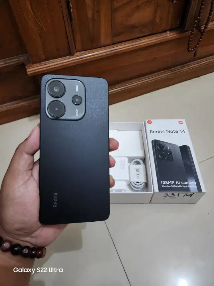 Redmi note 14 ram 8/256 fulset original