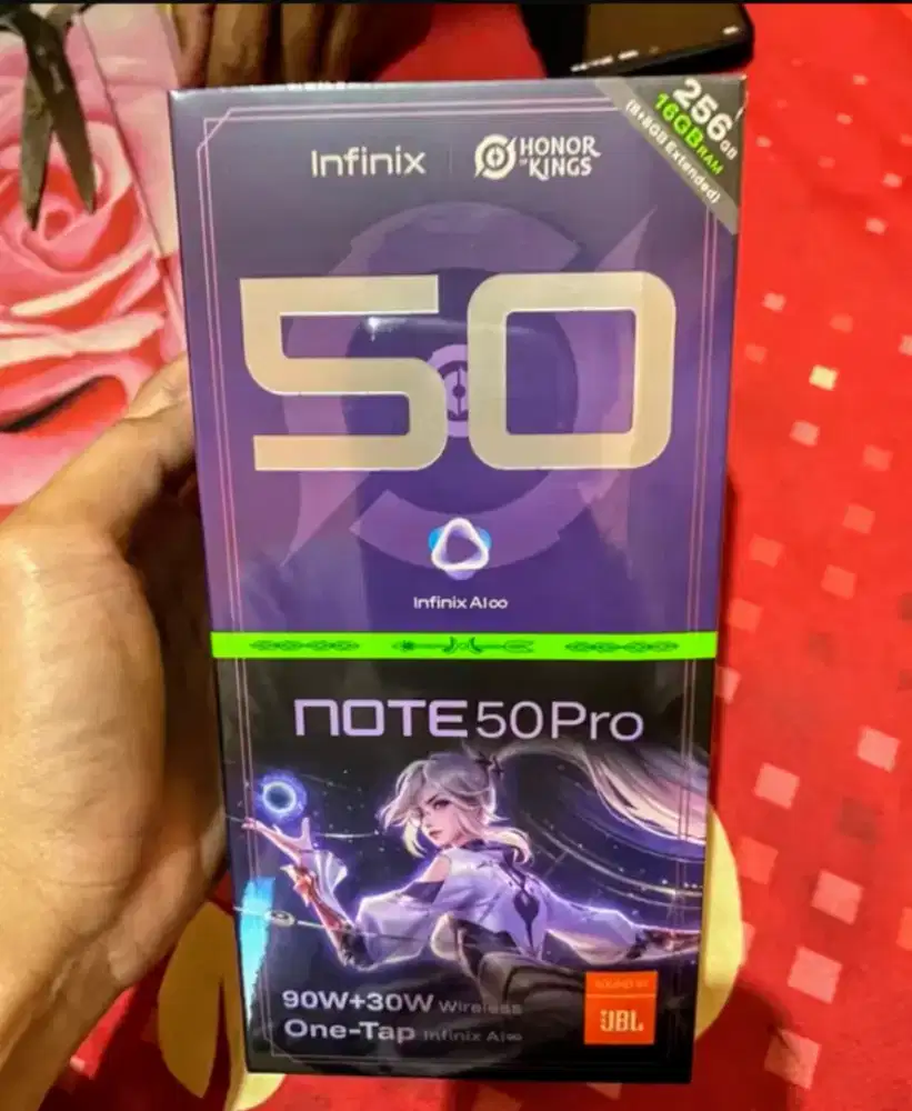 Infinix Note 50 Pro Black 8/256gb Segel