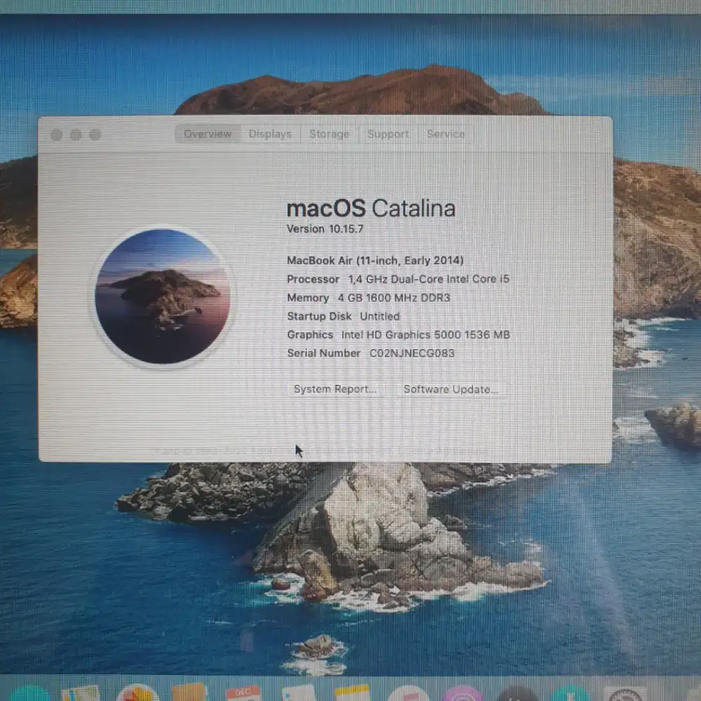 Macbook air tahun 2014